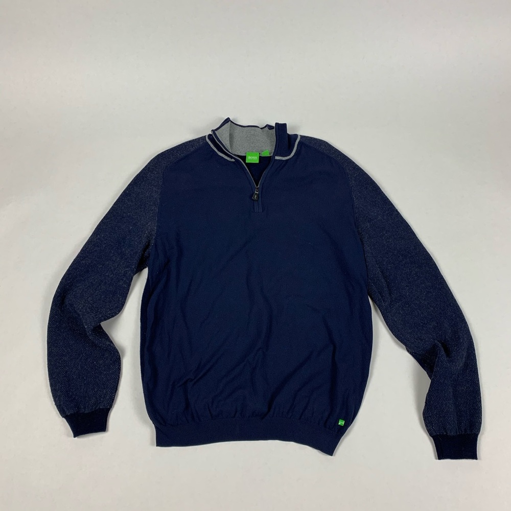 Hugo Boss 1/4 Zip Pullover Lightweight L